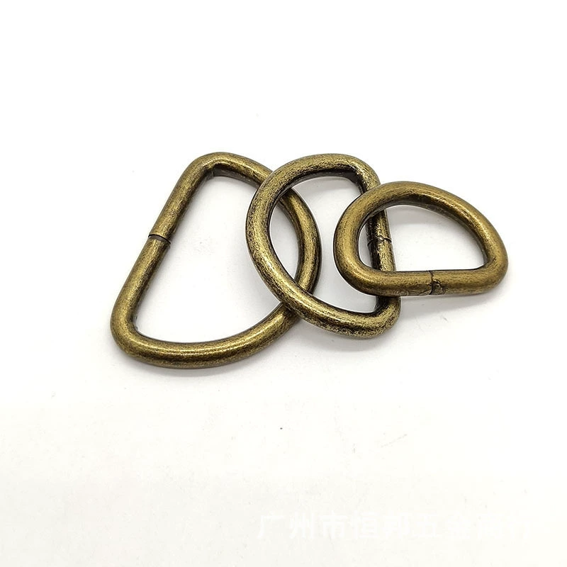 Metal bronze retro ring, bag accessory, wholesale
