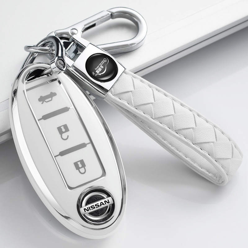 Nissan new Xuanyi key case suitable for Qijun Teana high-end female shell Qashqai Qida Loulan Jinke bag buckle