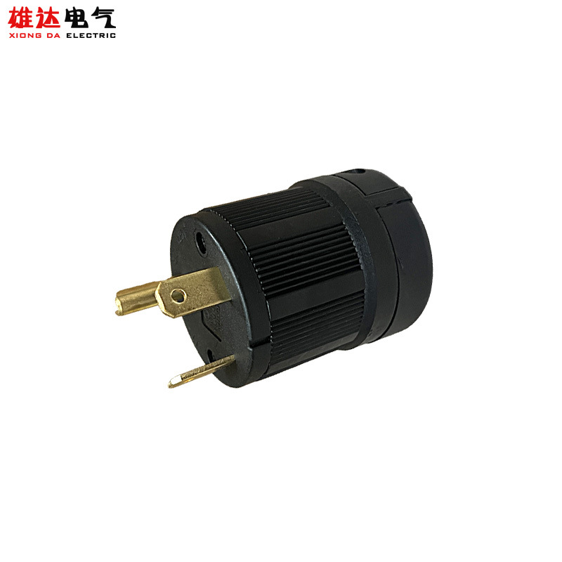 雄达/XIONGDA 美式接线插头 TT-30R 30A 美标工业插头 UL 插头