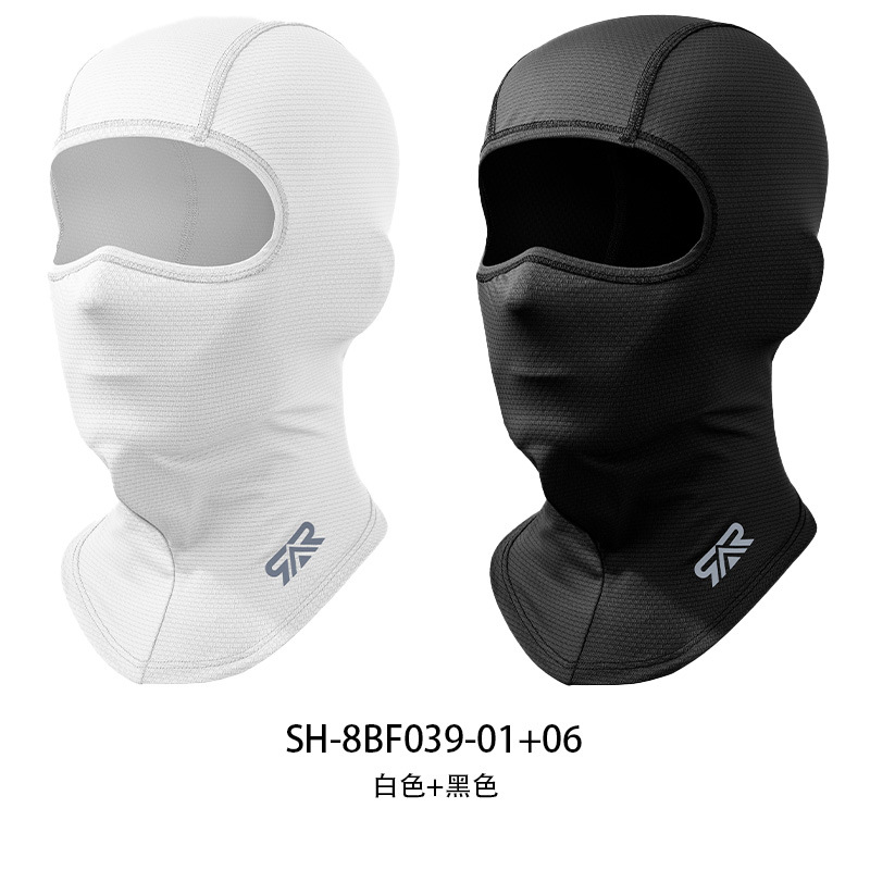 El casco de protección solar de Sun Moss, el forro interior de la capucha, la bicicleta delgada que absorbe el sudor, la capucha de seda de hielo transpirable, el cabello