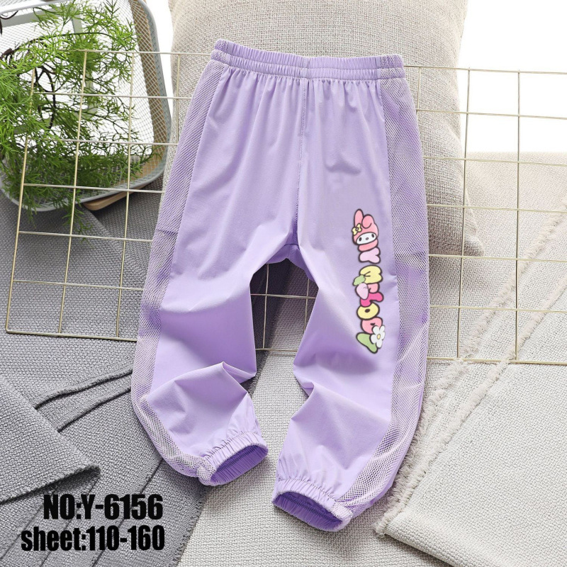 Travel children's thin sports breathable trousers