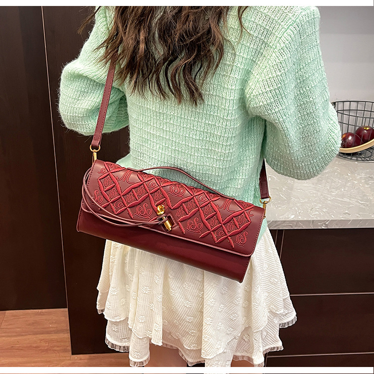 Borsa a tracolla donna, elegante borsa a mano crossbody da donna_voghion.com