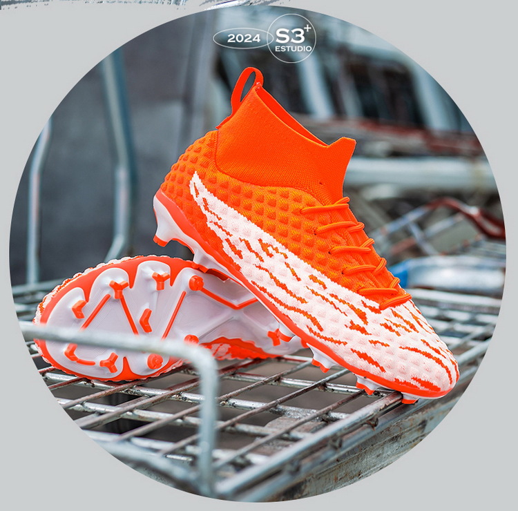 large-size High-top Football With Spikes For Adults, Men, Women, Students, And Older Children, Artificial_vogvips.com