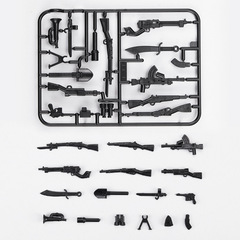 ミニフィギュア軍事兵器ピースビルディングブロック軍事兵器ピースビルディングブロッククロスボーダービルディングブロック moc 武器ピース革新