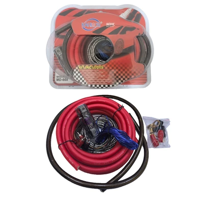 0 Gauge Copper-Clad Aluminum Other Car Video - silver-audio-cable