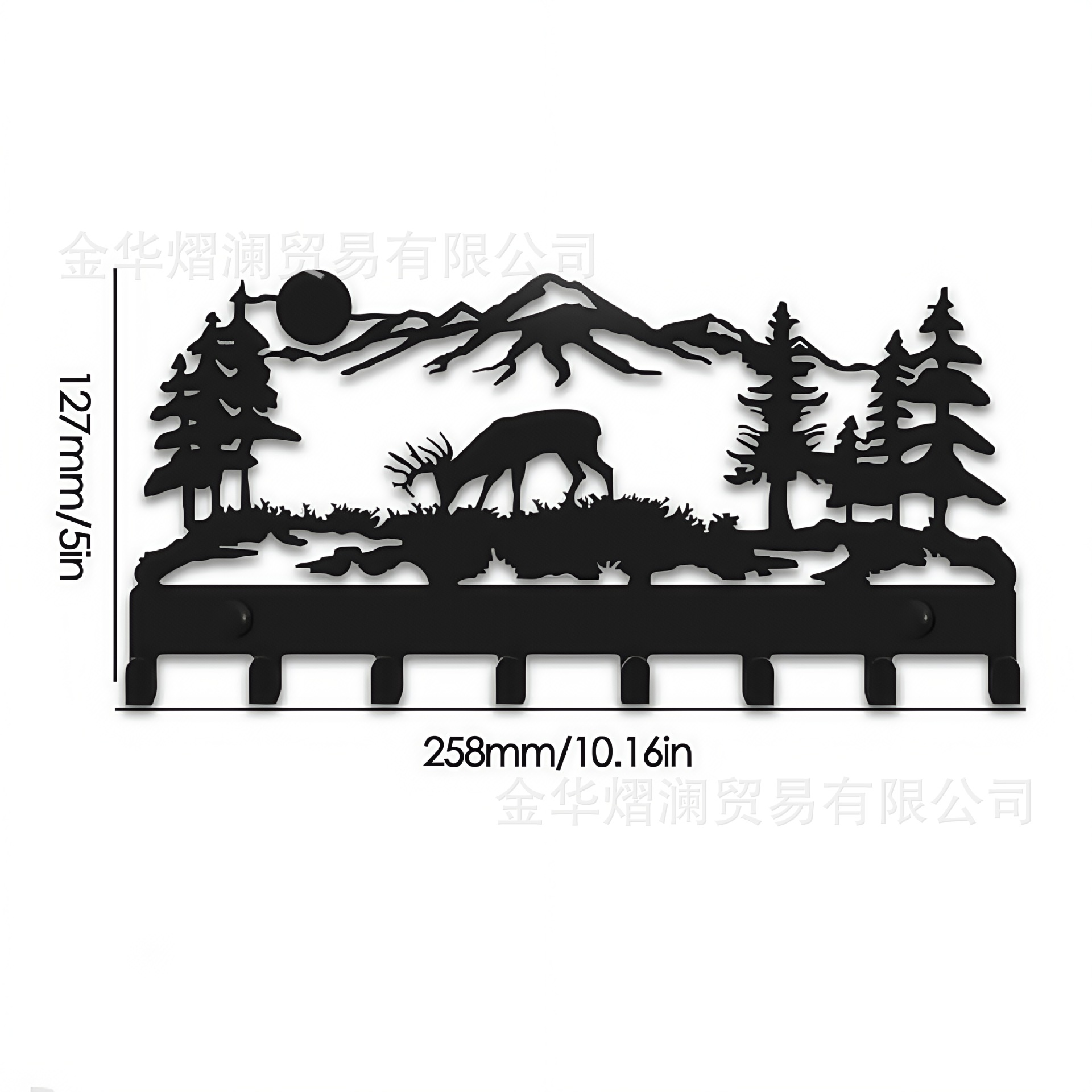 연철 후크 랙 [스타일 18]