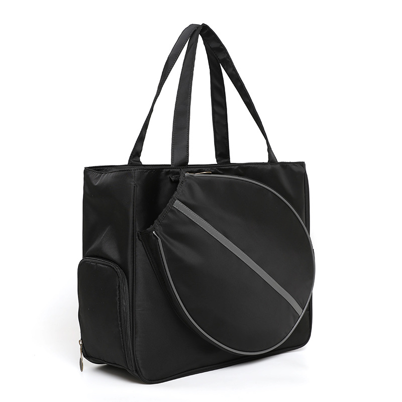 Bolsa de tenis transfronteriza venta caliente portátil de gran capacidad bolsa de pelota de alto valor de cara mujer hombro independiente bolsa de bádminton