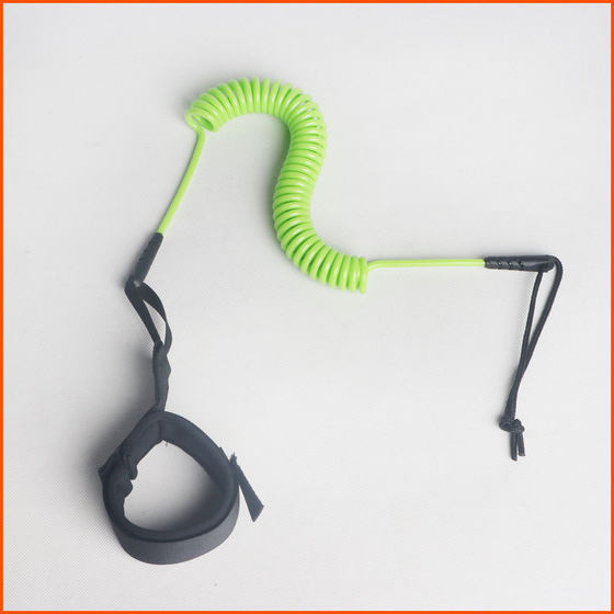 Manufacturer Cross-Border Direct Sales Surf Rope, Single Board Rope, Paddle Board Accessories, Stunt Elastic Foot Rope, Paddle Anti-Lost Rope, Traction Rope