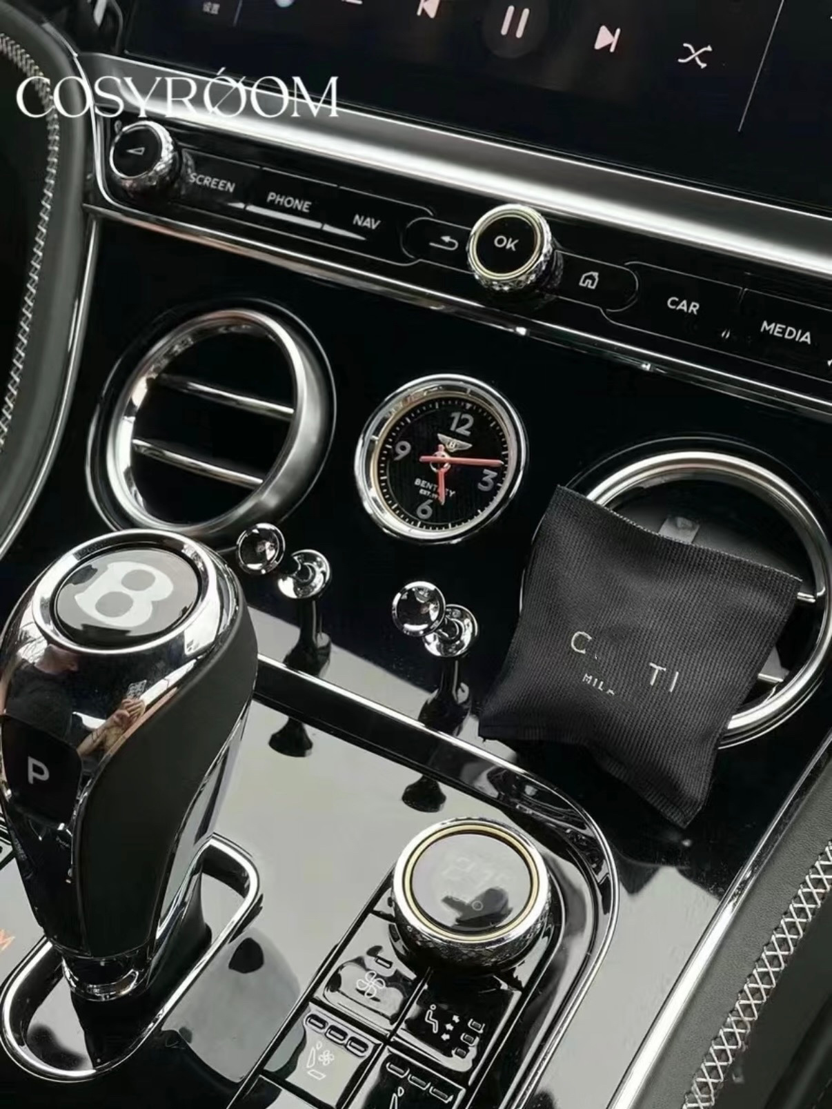 Italian Niche Car Fragrance Pack Cu*Ti Car Fragrance Fresh Scent Sachet Car Air Vent Car Fragrance