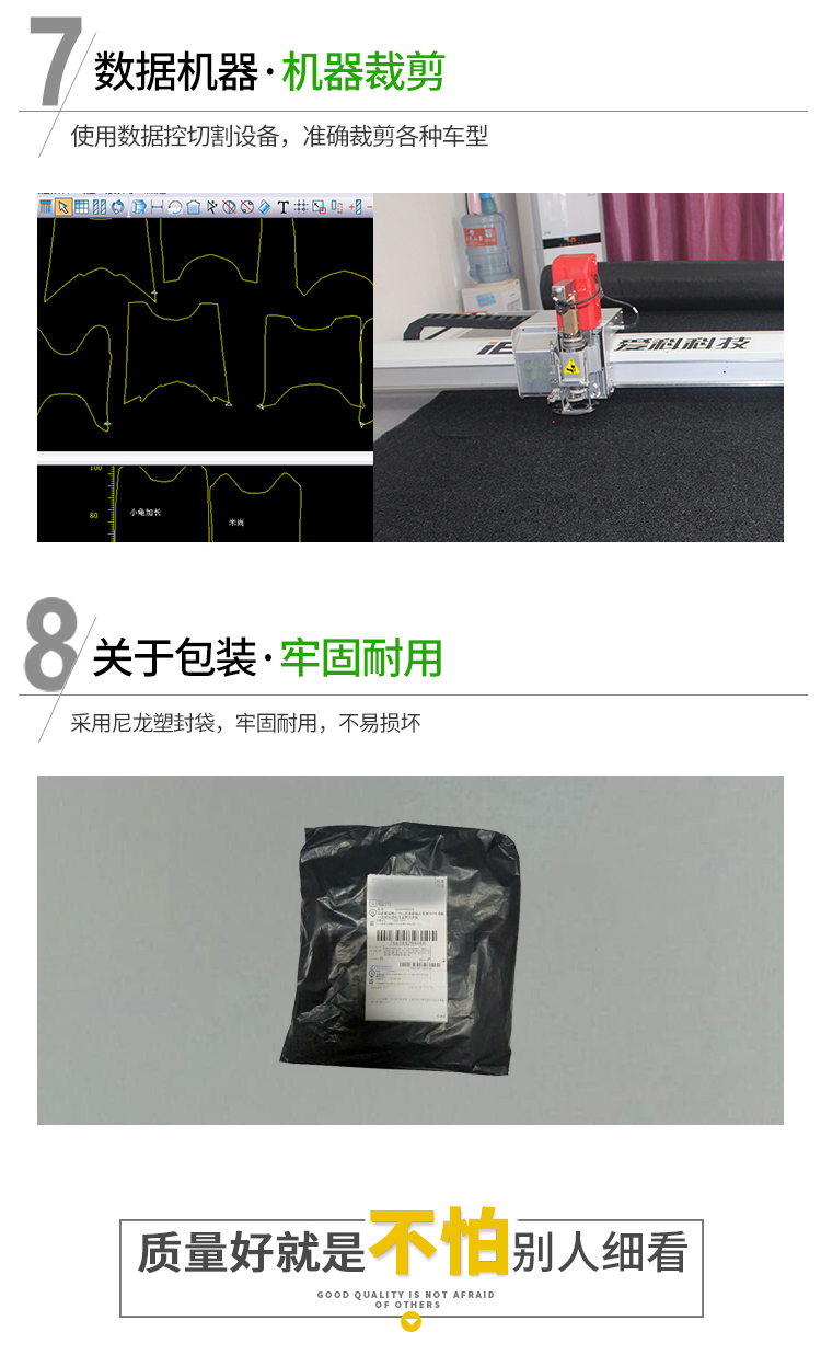 Suitable for No.9 M80C/M85c/M95c Electric Vehicle Foot Mat Cute Waterproof Anti-skid Silk Loop Foot Mat