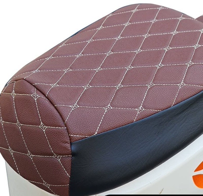Thickened Leather Seat Cover Road | Electric car cushion - load-king-brown-air-cushion