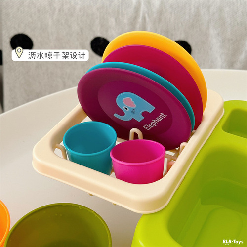 Newtich third generation dishwasher circulating water simulated play house kitchen toy baby educational enlightenment