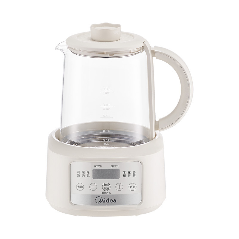 Midea Mk-Tn13P101 Health Pot Constant Temperature Hot Water Water Kettle Milk Regulator Special Glass Water Boiling Household