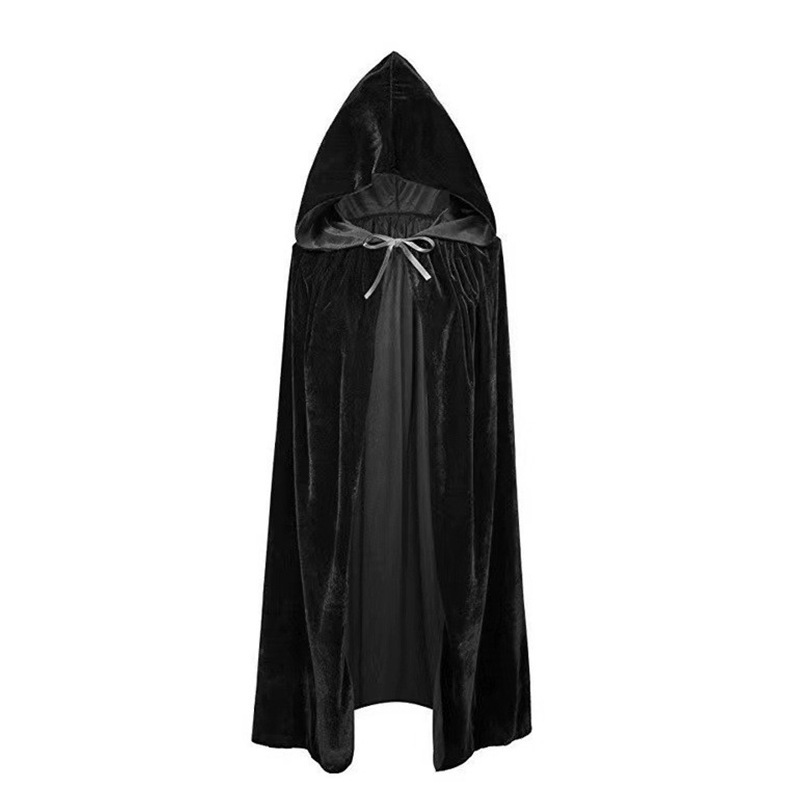 ハロウィンマントゴールドベルベットマントハロウィンコスチュームヴァンパイアデスマントルコスチュームローブマント|undefined
