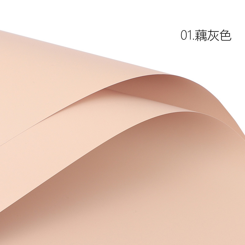 Papel de embalaje de flores de alta calidad al por mayor Papel Ouya impermeable de dos colores al por mayor Fabricante de papel de flores de bolsa de regalo hecho a mano creativo