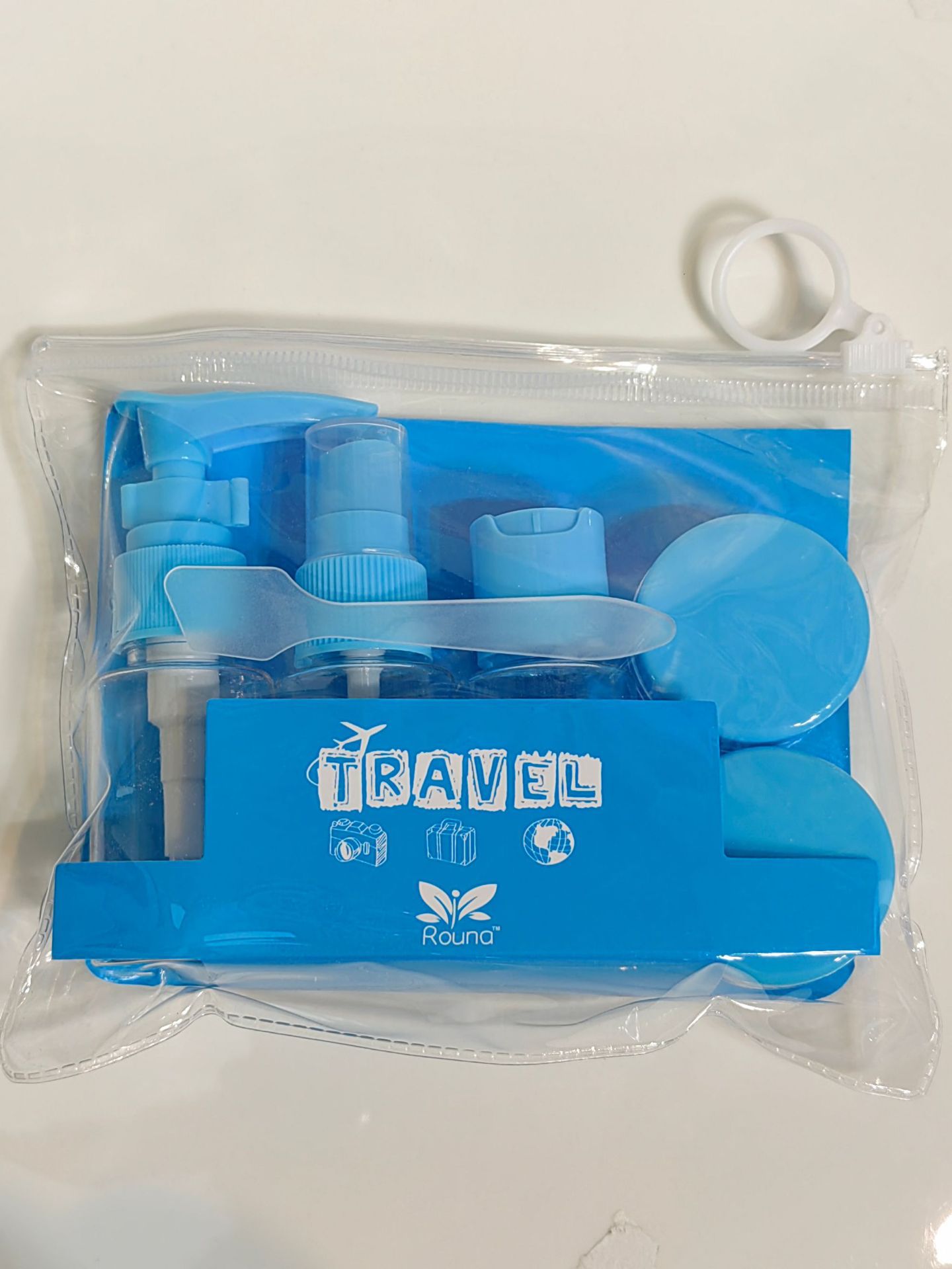 Botella de viaje portátil MOQ 30ml 10g Conjunto de botella de viaje de enlace de cliente individual