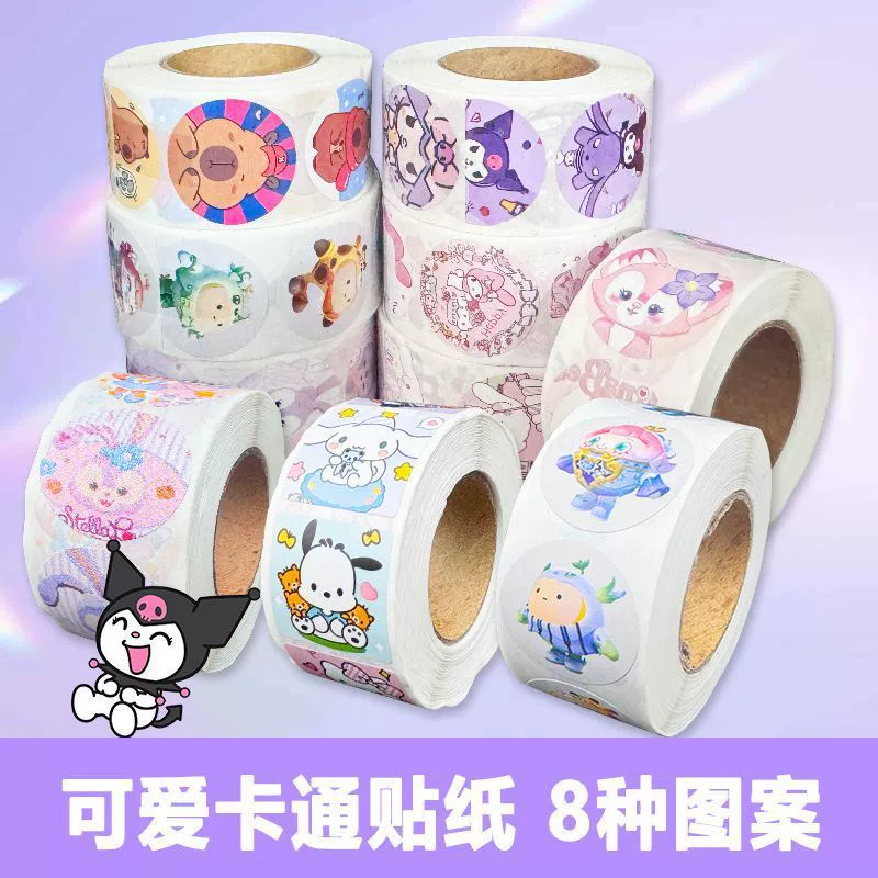 Sanrio, детская картинка стикеры, наклейки для детского сада, милые наградные таблицы