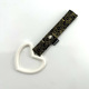 Lucky cloud black and white ring