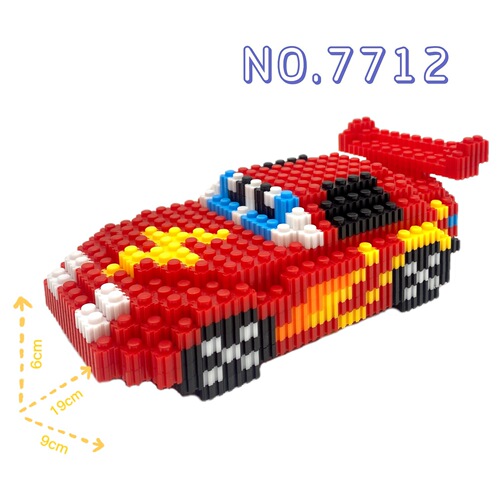 Medium series building blocks micro-particles compatible with Lego wholesale children's educational boys and girls assembled Internet celebrity toys