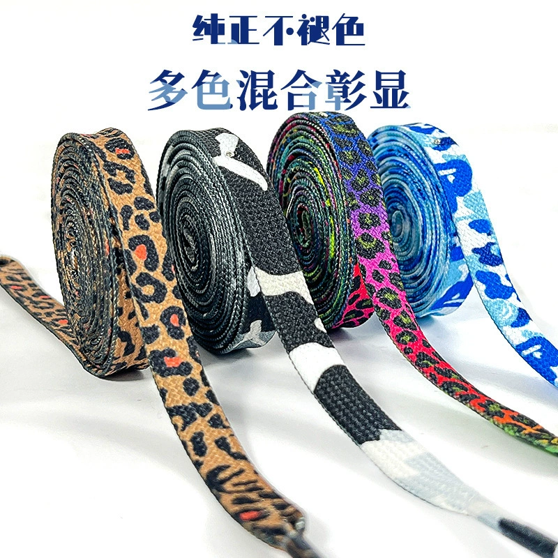 Камуфляжные шнурки оптом, камуфляжные уличные персонализированные шнурки, шнурок для обуви, одна пара, подходит для повседневной и спортивной обуви, серия обуви