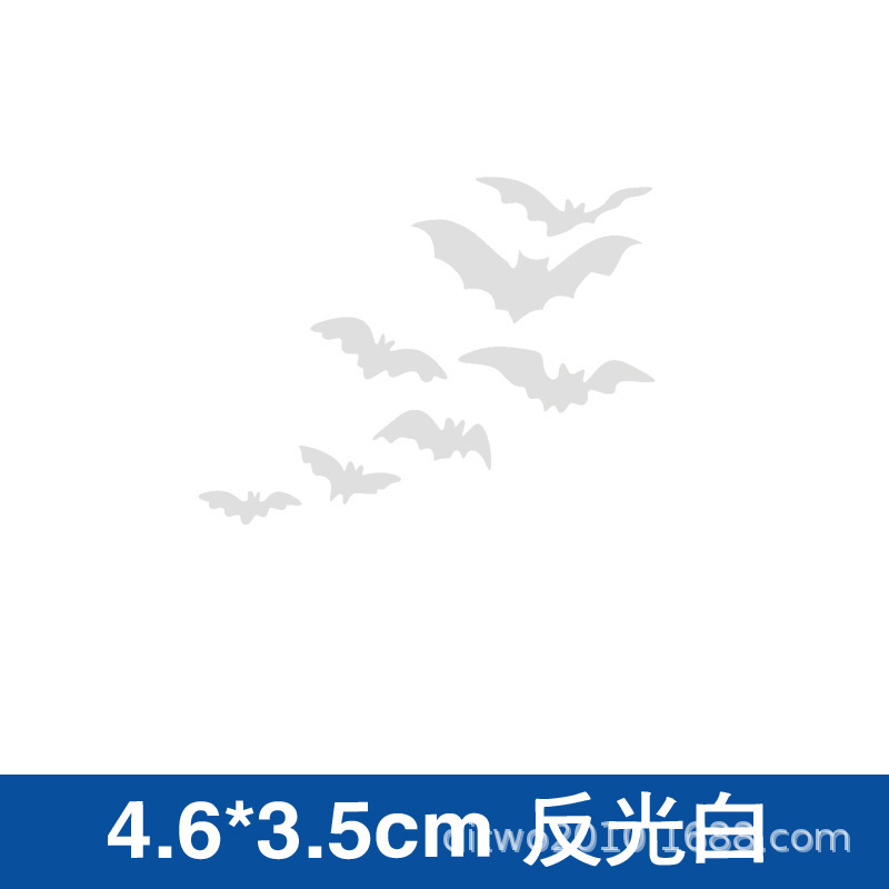 外国貿易クロスボーダーバットペアハロウィン面白い車のバックミラー化粧鏡窓壁装飾ステッカー|undefined
