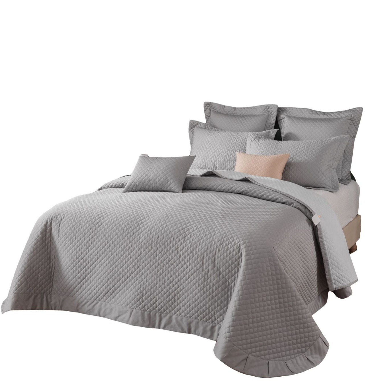 2025 nueva cubierta de cama de algodón de tres piezas, sábanas de algodón de lujo ligero de algodón largo, algodón general de cuatro estaciones