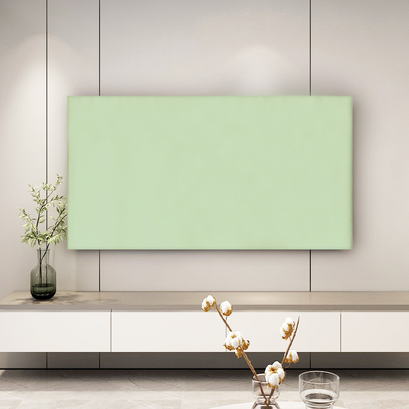 純色工業風テレビカバー無地高級感防塵カバー吊り式デスクトップ共通|undefined