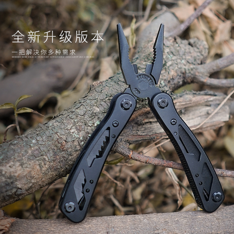 厂家销售多功能钳子户外组合多用刀工具钳汽车日用便携折叠套装