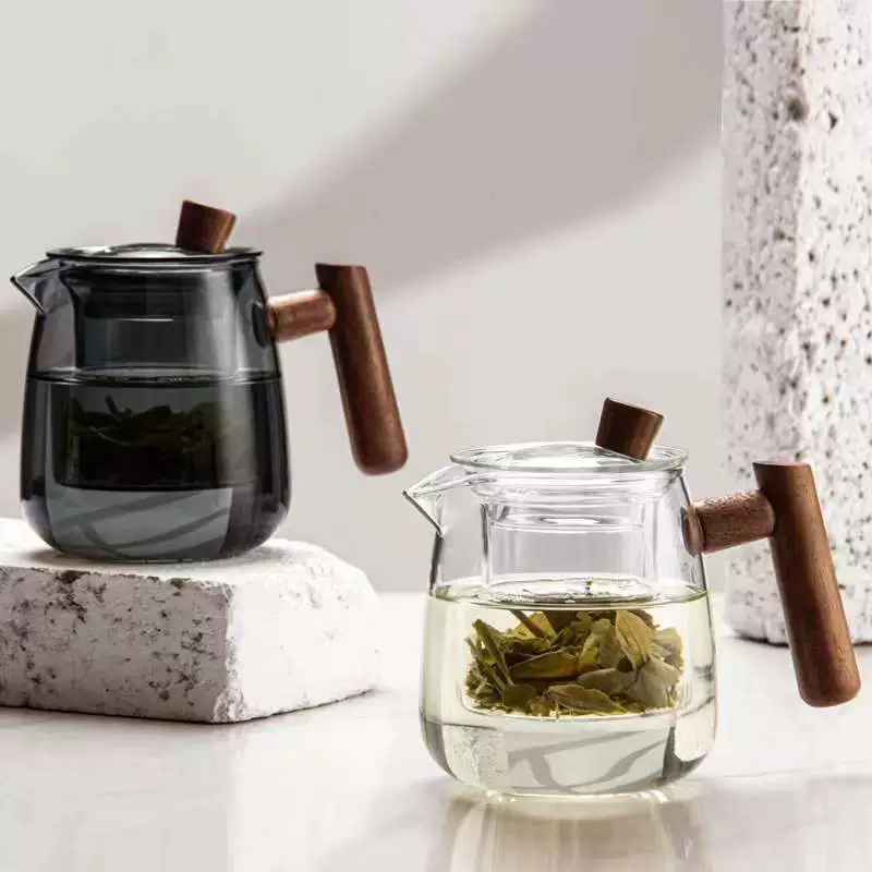 Glass liner, teapot for home use, herbal tea