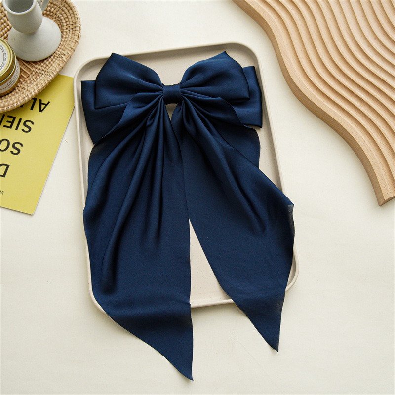 Bow Knot Pattern Women's Fashion Bow Knot Cloth Hair Clip