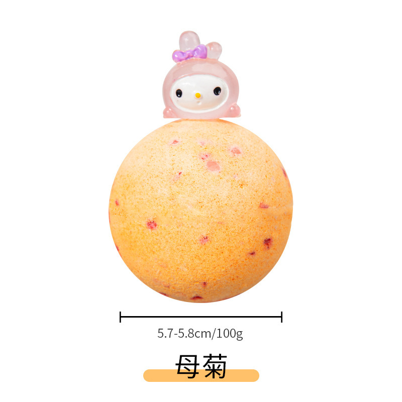 クロスボーダーのクリスマスの種類の発光のおもちゃのお風呂の塩のボールは皮膚を潤します。|undefined