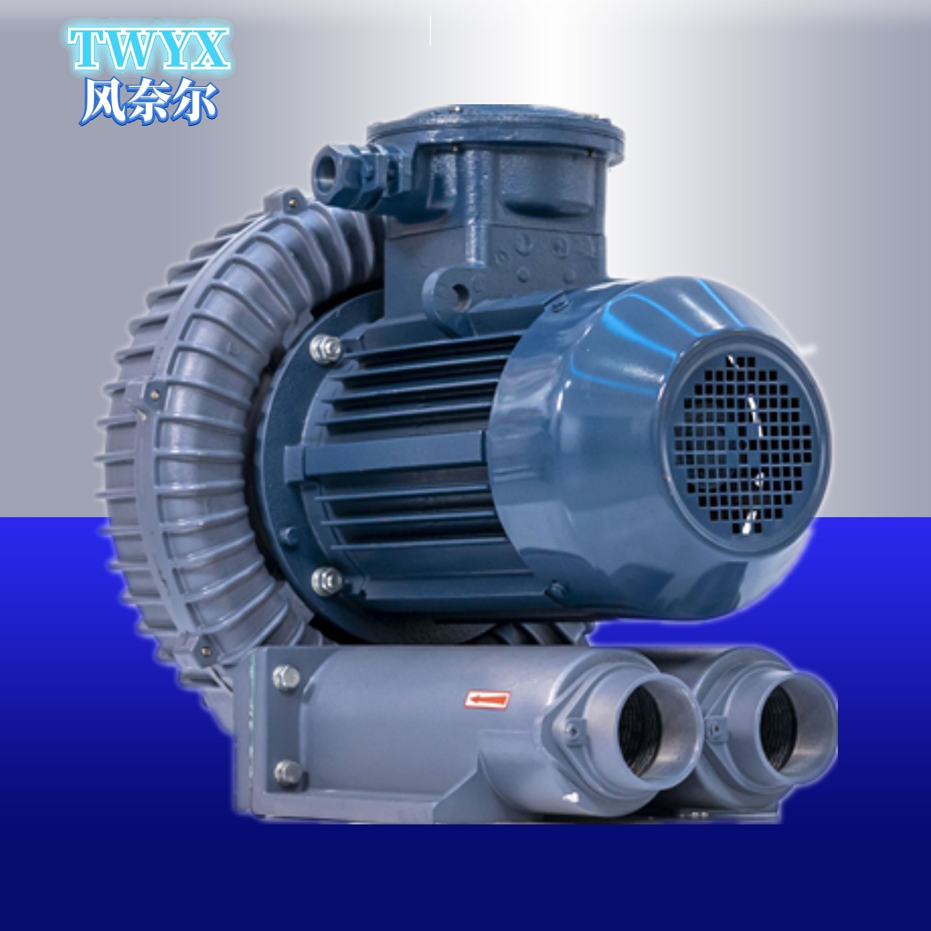 耐高温抽油气旋涡风机 FB-2防爆高压风机 化工气体输送漩涡真气泵