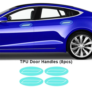 Tesla Model S üçün TPU görünməz boya qoruyucu film, cızılmaya qarşı