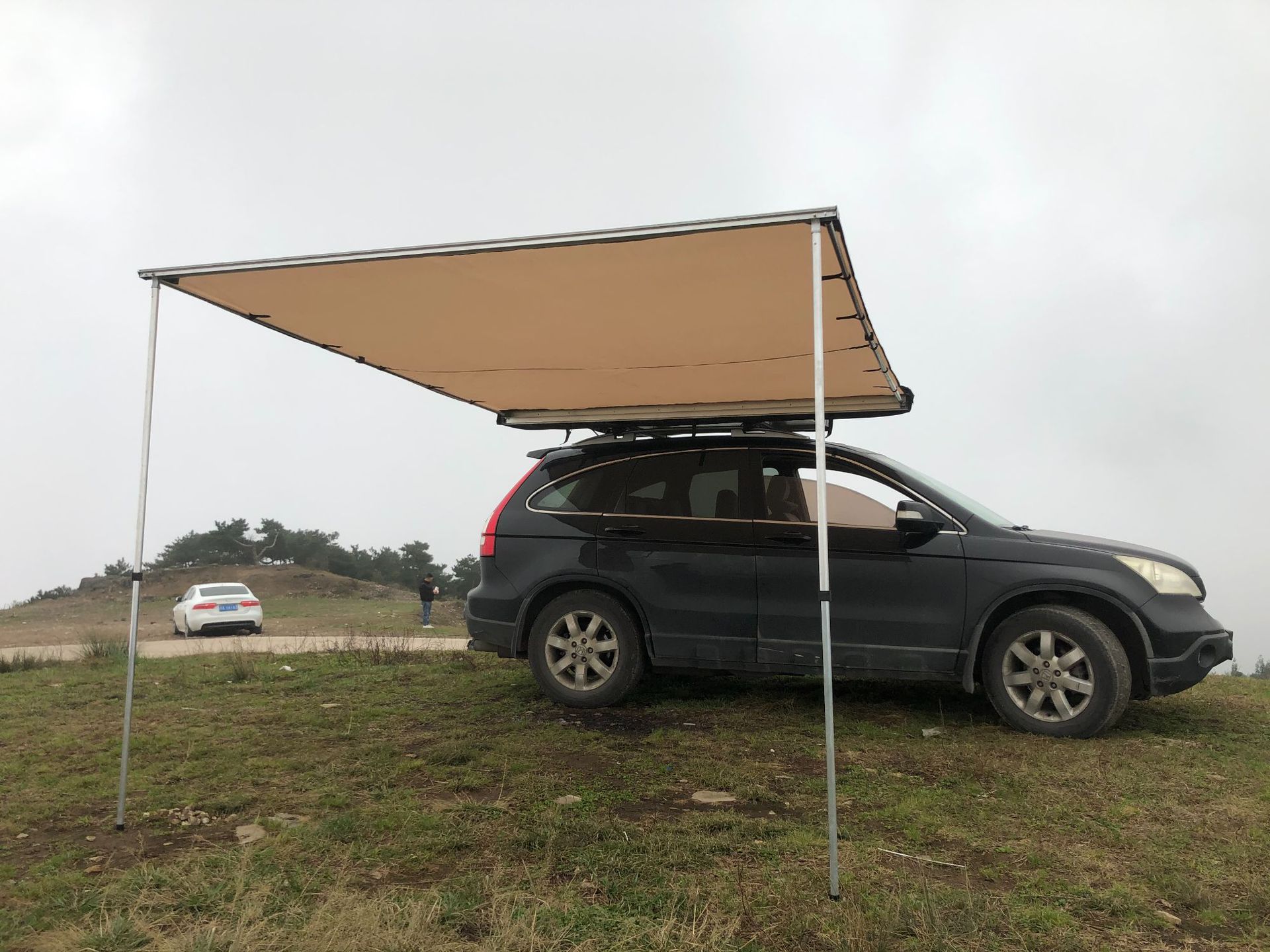 Car Side Canopy, Side Tent, Car Roof Side Canopy, Suv Outdoor Car Side Tent, Car Side Sunshade Tent
