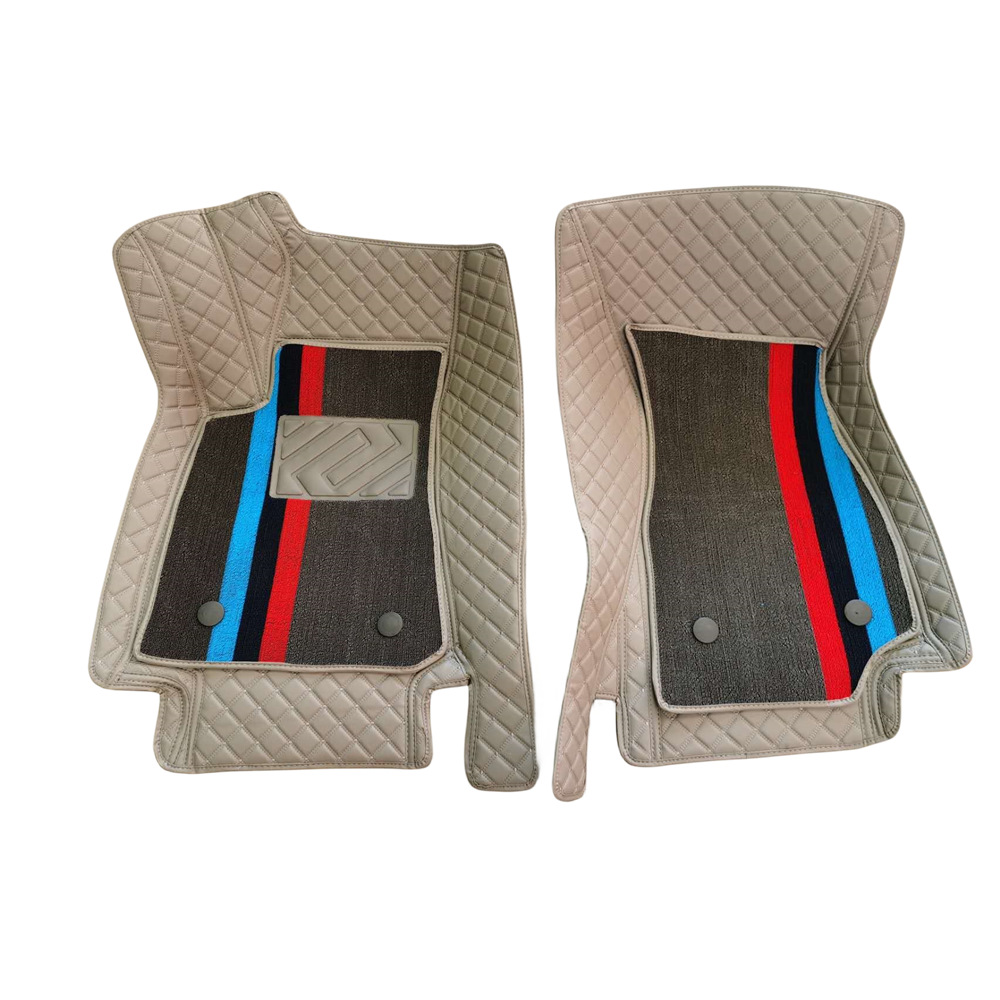 Transfronteriza de cuero bordado XPe esponja costura pie estera especial coche especial ecológico inodoro doble capa fácil de manejar