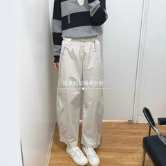 Youjia Diary Ujia レディース カジュアル シルエット ワークウェア パンツ ベルト付き シミターセンショーパンツ 25スタイル 481028