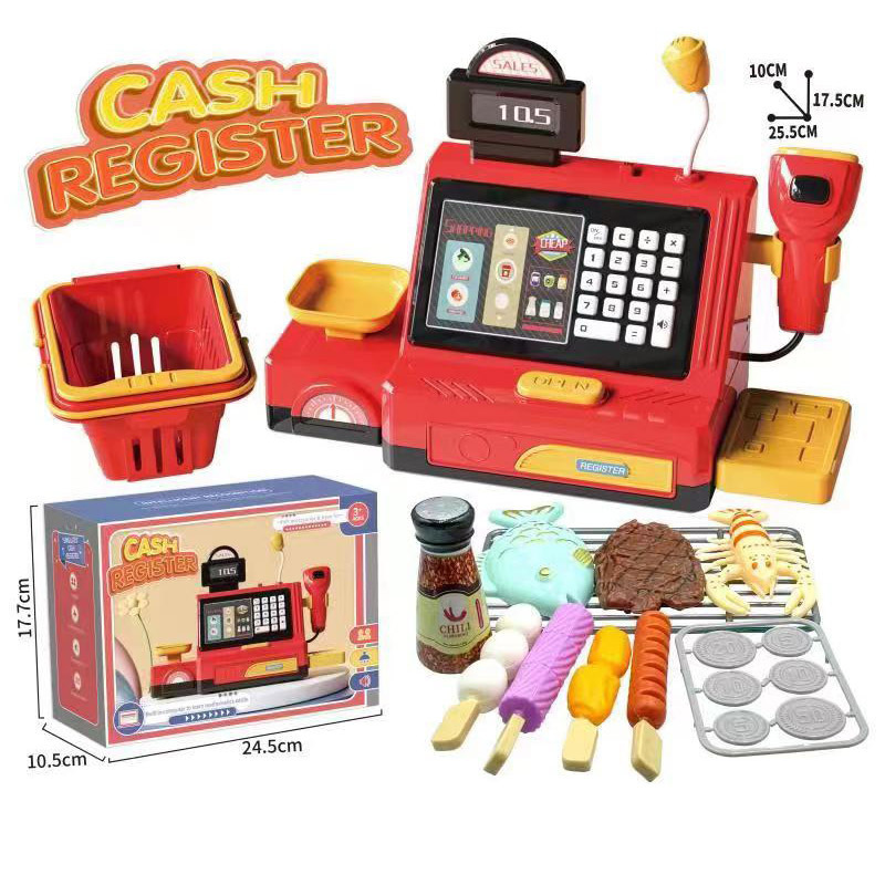 Caja registradora BBQ Set