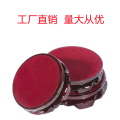 フランネル円形木製台座工芸品置物花瓶クリスタルセラミック木製彫刻玉香炉トレーワインボトル