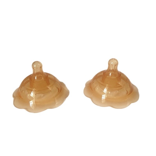 Nanogold Pain Relief Nipple Shield Double-Layer Nipple Shield Milk Bottle Nipple Corrector Anti-Biting Simulated Breast Shield