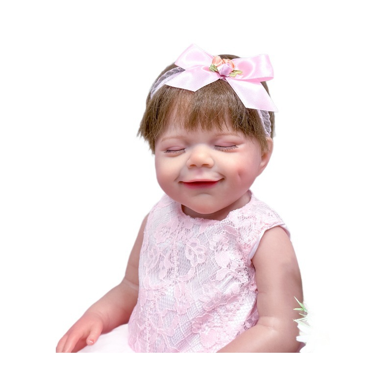 Muñecas de goma blanda para niños muñecas pesadas muñecas juguetes de educación temprana para bebés fábrica de mini venta directa transfronteriza