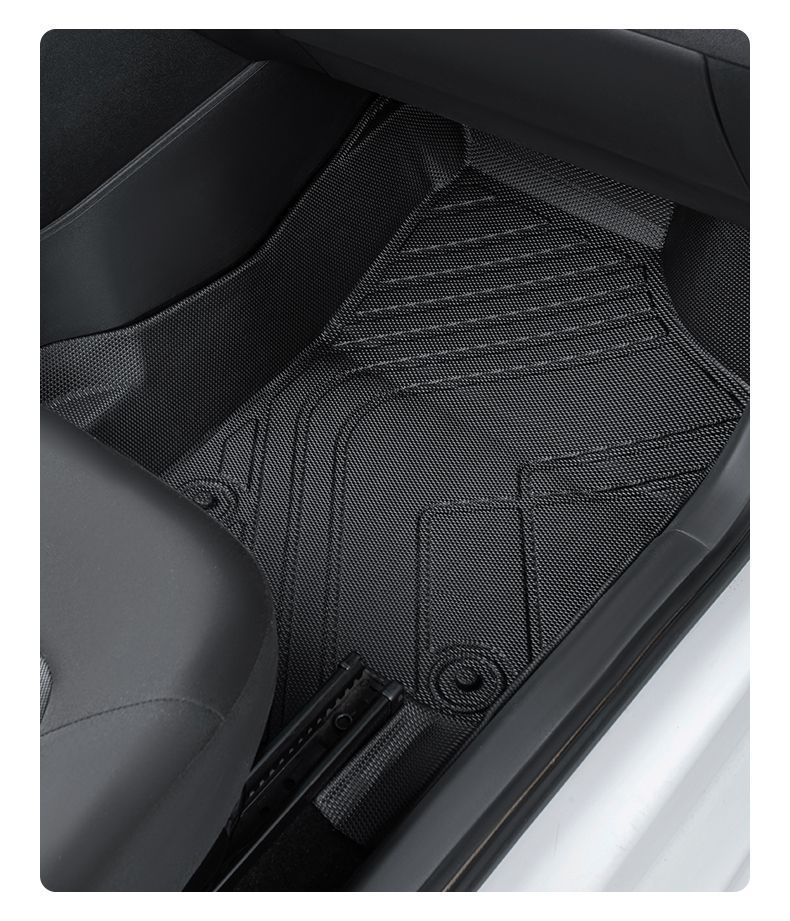 Suitable for Volkswagen Santana Foot Pad tpe New Santana Surrounding Taxi Wear-resistant Main Driving Single Chip Accessories