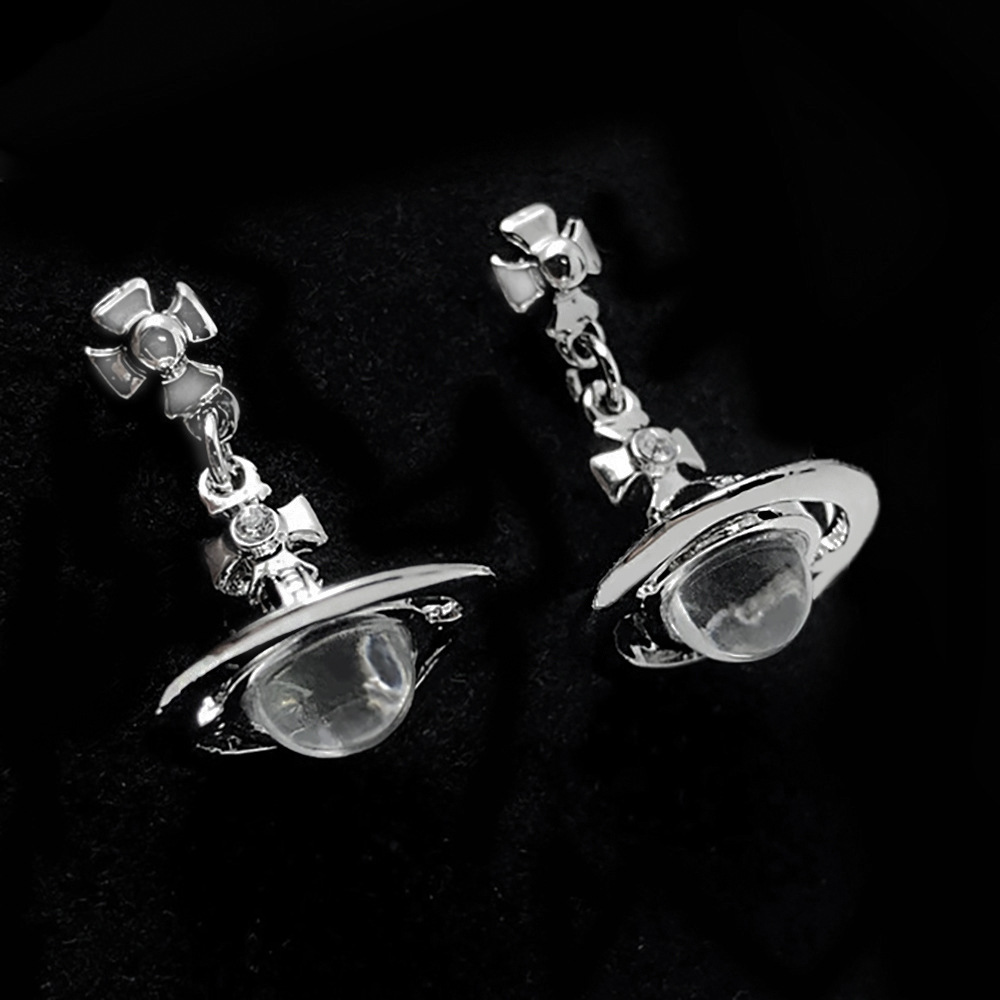 INSNANA Same Vivien Saturn Niche earrings Flying Driffeter…