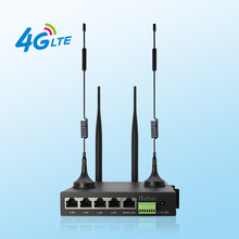 300M高速移动多网口智能看门狗sim卡全网通wifi宽带4g工业路由器