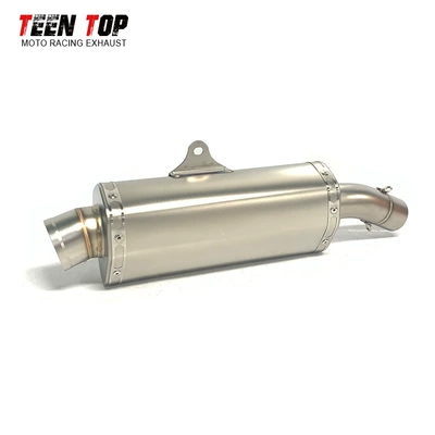 Suitable for Aprilia Tuareg 660 stainless steel new model motorcycle exhaust pipe rally mid-tail 22+ (Motorcycle exhaust pipe) - tuareg-660-stainless-steel-mid-tail