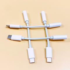 48熱賣 適用於華為nova5耳機轉接頭typec榮耀小米轉接線3.5mm
