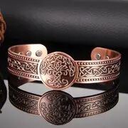 European and American Cross-Border Fashion Retro Simple Elegant Tree of Life and Celtic Knot Design Bracelet Artistic Retro European and American Cross-Border Fashion Retro Simple Elegant Tree of Life and Celtic Knot Design Bracelet Artistic Retro
