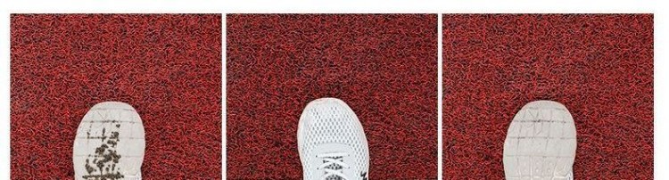 Entrance door mat, looped pile, non-slip, for entryway, bathroom, living room, and car