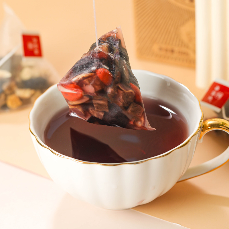 婉明制药参杞八宝茶 人参桑葚枸杞茶组合茶 灵售鹿茸 英雄茶代发|undefined