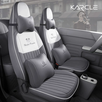 Geely Panda miniev Seat Cover: Modelə uyğun (Original) oturacaq örtükləri - retro-style-starry-sky-gray-exquisite-edition-special-car