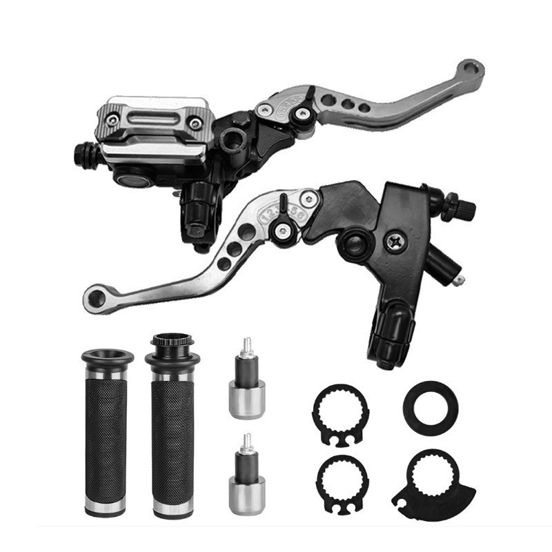 Motocicleta off-road vehículo modificado CNC freno superior bomba embrague conjunto 22MM bomba de freno de disco hidráulico freno de mano Accesorios